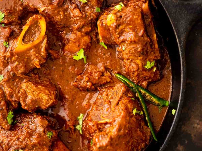 Kadai Mutton